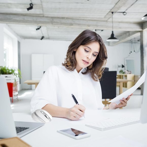 cimetech Wireless Computer Mouse, 2.4G Ergonomic Optical Mouse, 6 Buttons - Picture 5 of 6